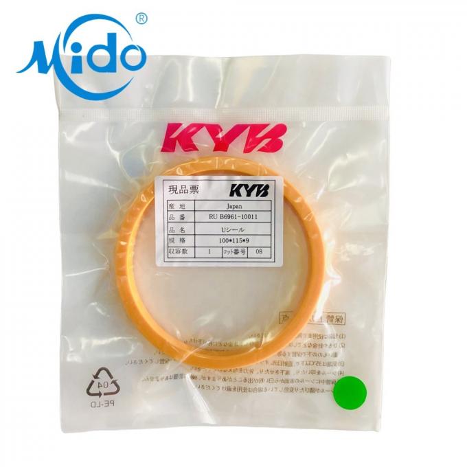 Identifiion de Rod Seal 100*115*9 millimètre de cylindre hydraulique de KYB * OD * excavatrice Rod Seal Kit de H 0