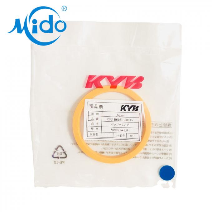 Anneau HBY de Spare Parts Buffer d'excavatrice de KYB pour le cylindre hydraulique 80*95.5*5.8 millimètre 2