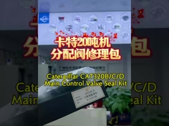 Excavateur C A T 320 Système d'étanchéité des soupapes de commande