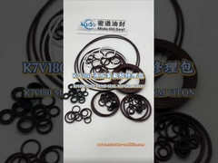 K7V180 Kit principal de scellés de pompes hydrauliques FKM (VIiton) Résistance à haute température Kit de scellés de pelles