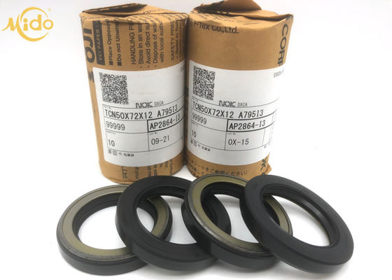 Phoque à hautes températures Kit Hydraulic Cylinder, AP2864I NAT Parker Seal Kit 50*72*12mm