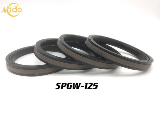 Double phoque temporaire de piston de SPGW 125, phoques de High Pressure Piston d'excavatrice