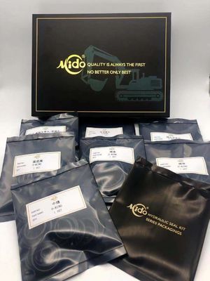 Dureté NBR de rivages de Kit Wear Resistant 90 de joint de soupape de commande de DUCI SK330 6 en caoutchouc