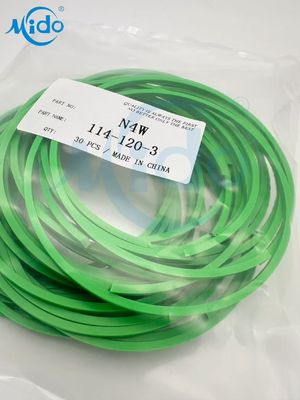 Pièces détachées de scellés 114-120-3 N4w anneau de secours pour cylindre hydraulique de pelleteuse