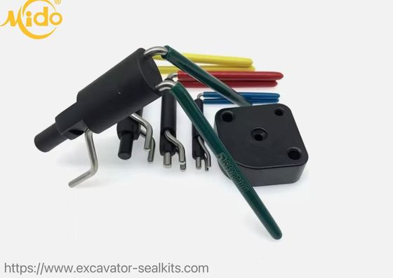 Outils de scellés en caoutchouc métallique Kit d'installation de scellés hydrauliques professionnels Convient Scell Twister Durable Rod Scell Repair Kit