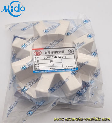 Taïwan YCC 50-K2 d'origine couplage en caoutchouc centraflexe de performance exceptionnelle adapté à la pelle