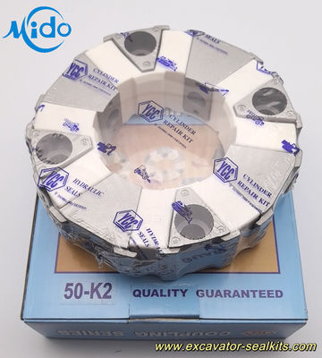 Taïwan YCC 50-K2 d'origine couplage en caoutchouc centraflexe de performance exceptionnelle adapté à la pelle