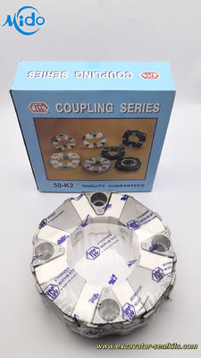 Taïwan YCC 50-K2 d'origine couplage en caoutchouc centraflexe de performance exceptionnelle adapté à la pelle