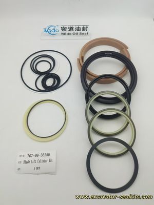 Compatible avec le kit de joint de cylindre hydraulique robuste et résistant aux fuites, compatible avec le cylindre de levage de lame 707-99-56250