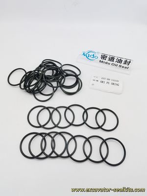 Joint torique en PU Komatsu 21T-09-11510 | Joint torique en caoutchouc haute performance pour équipement Komatsu