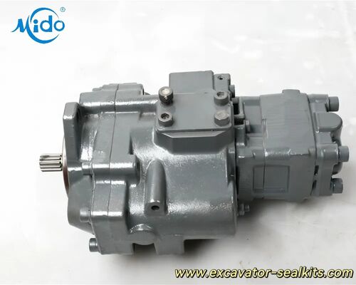 Pompe principale hydraulique pour excavatrice Komatsu | Pompe à pistons axiaux modèle 22J-60-25301 pour PC18MR-2, PC18MR-3