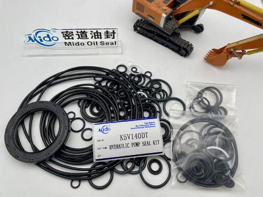 Kit de joint de pompe hydraulique et de cylindre K5V140DT – Kits de réparation complets pour pelle pour un ajustement précis sans fuite