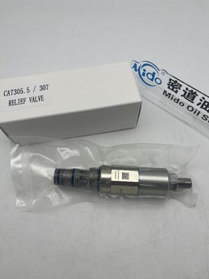 Soupape de décharge pour système hydraulique d'excavatrice Cat 305.5E2 Cat307