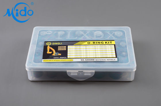 Joints circulaires en caoutchouc de cylindre hydraulique de KATO HD O Ring Kit Set Repair NBR
