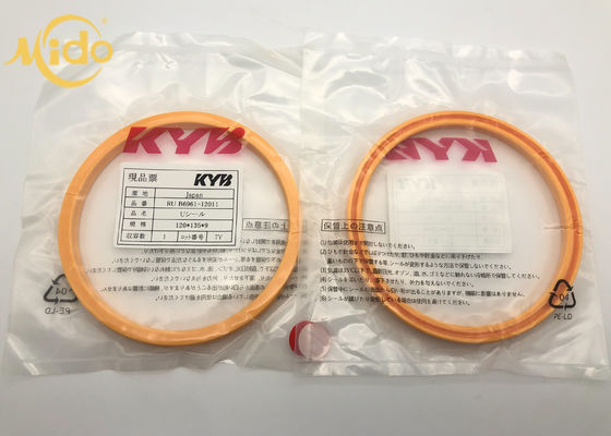KYB pièces d'origine Sceaux de réparation 120-135-9 Sceaux hydrauliques à tiges de cylindre Résistance à l'huile