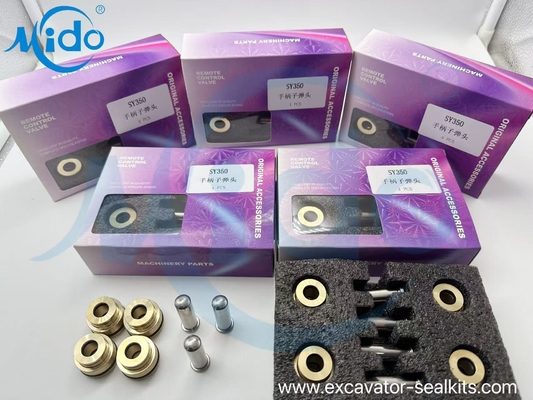 SY350 Grande efficacité Vente en gros de vanne à commande à distance de la pelle à excavatrice Poli Valve Pusher Seals
