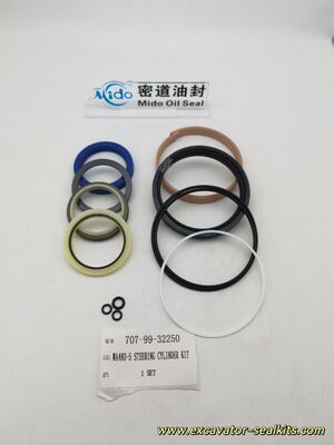 Kit de reconstruction de cylindre de direction Komatsu WA480-5 | Pièce OEM 707-99-32250 | Jeu de joints hydrauliques