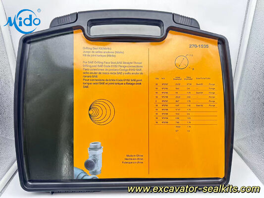 270-1535 Kit de joints toriques en caoutchouc pour équipement CAT