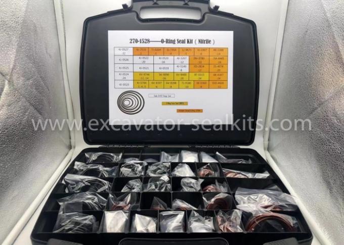 Type en caoutchouc nitriles NBR de  270-1528 O Ring Kit Repair Box E 1